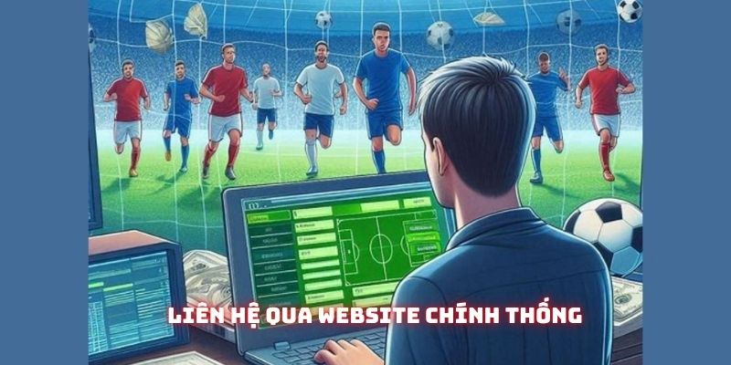 Kết nối qua website chính thức của sân chơi Sbobet